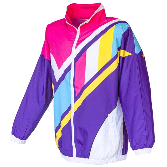 Amazon Other - Funny Guy Mugs 80s & 90s Retro Windbreaker